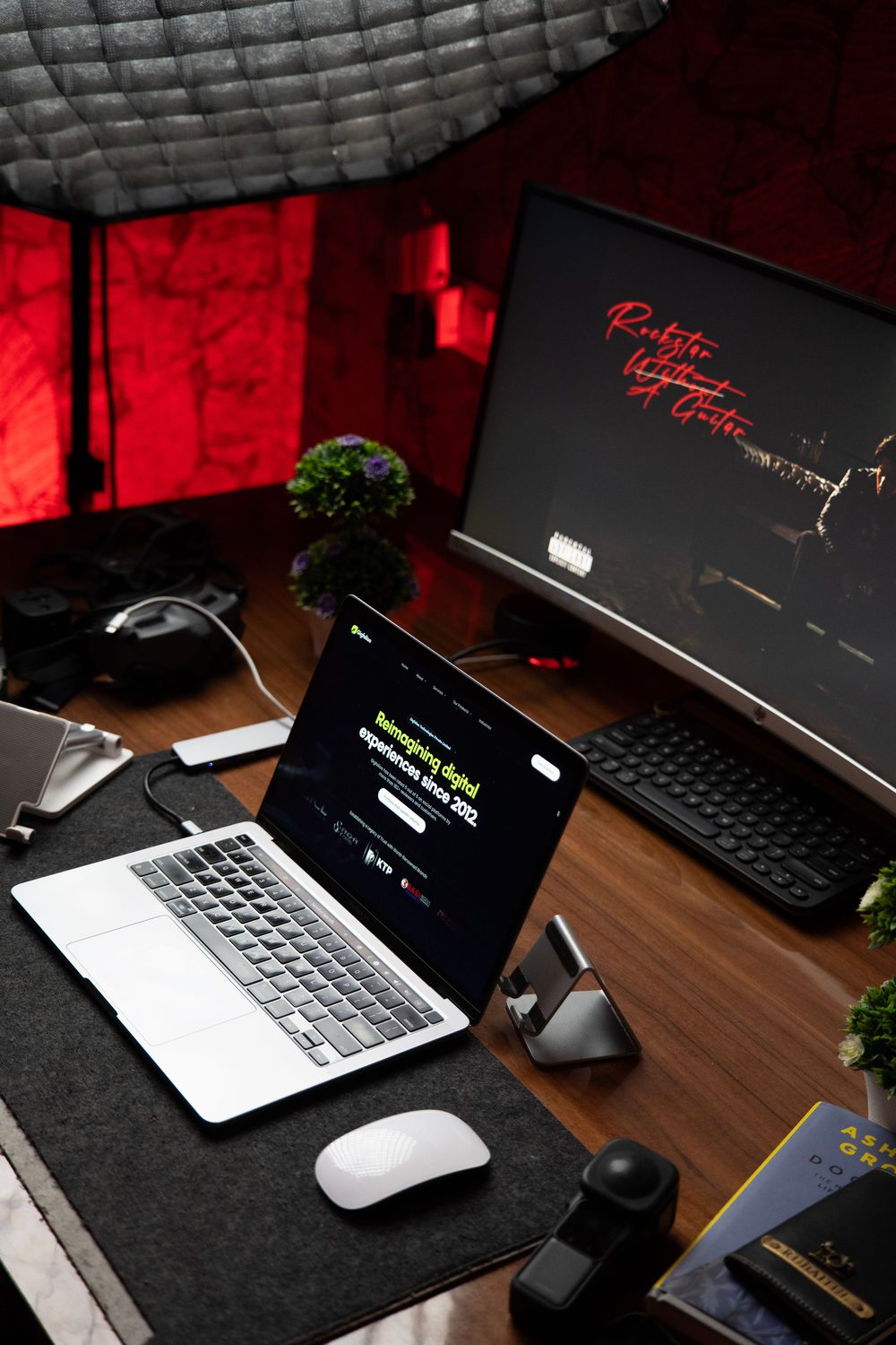 A commercial and web project